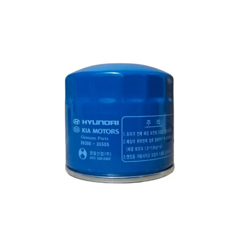 Filtro de Aceite Hyunday y Kia 26300-35505